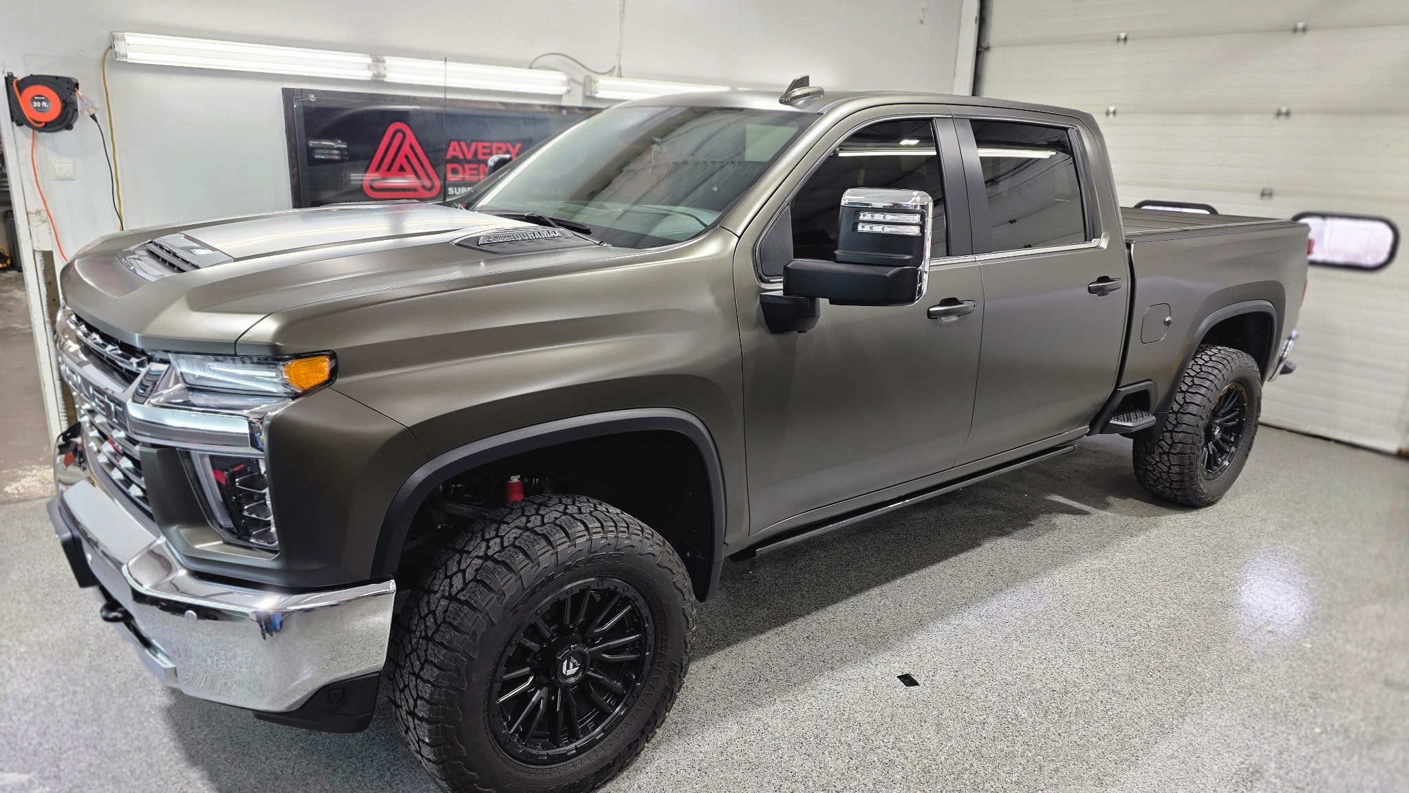 Truck automotive tinting project